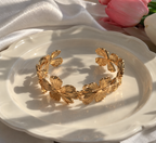 Flower Cuff Bracelet