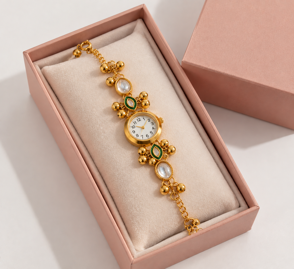 Kashmiri Meher Kundan Watch