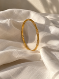 Bamboo Design Bangle Bracelet