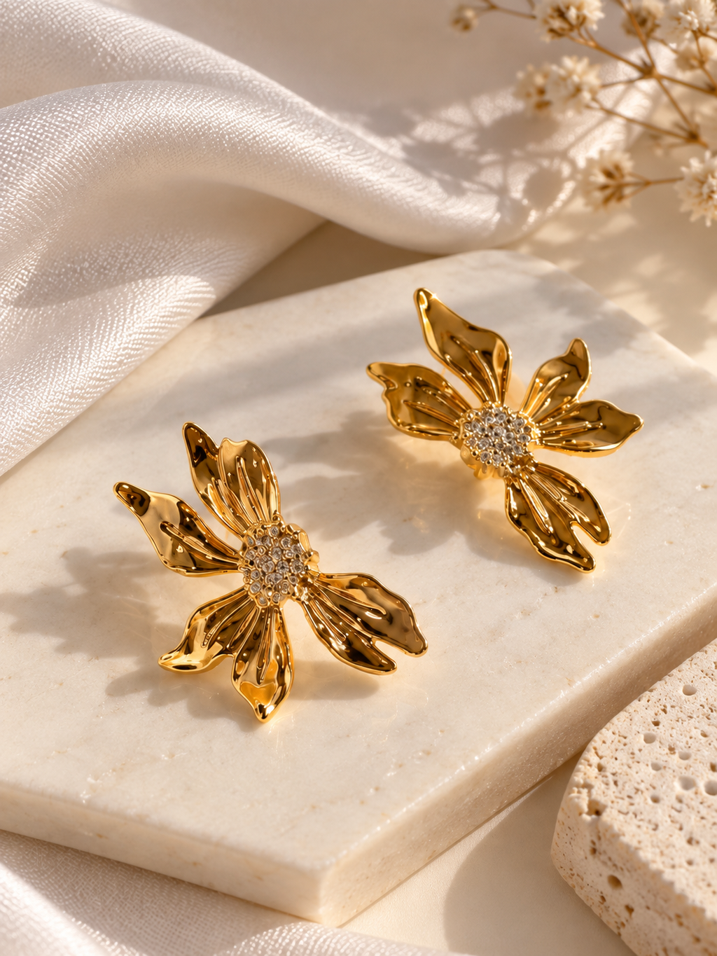 Crystal Bloom Earrings