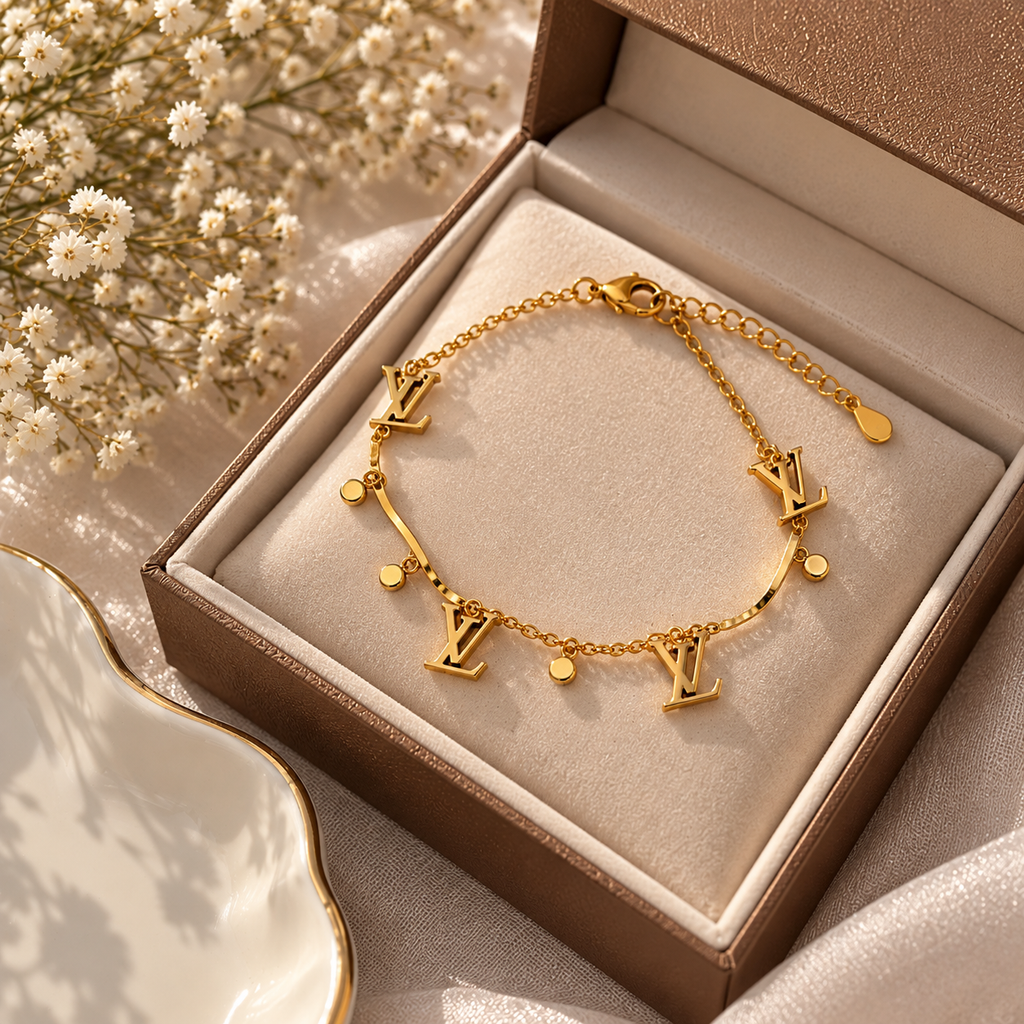 Golden Signature Bracelet