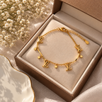 Golden Signature Bracelet
